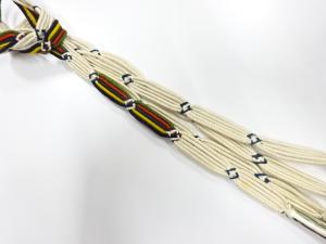 未使用品　正絹　夏手組帯締め